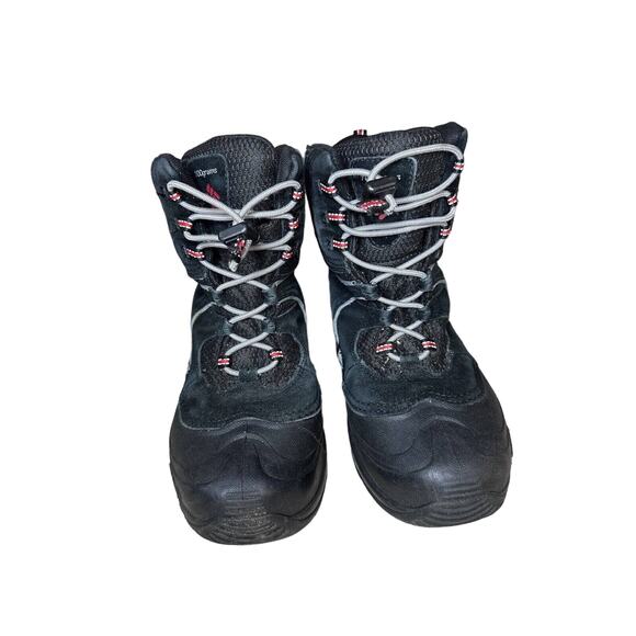 Columbia Woman’s Snow Boots Size 5 Black Ref Waterproof 100 grams Excellent Cond - Picture 1 of 8